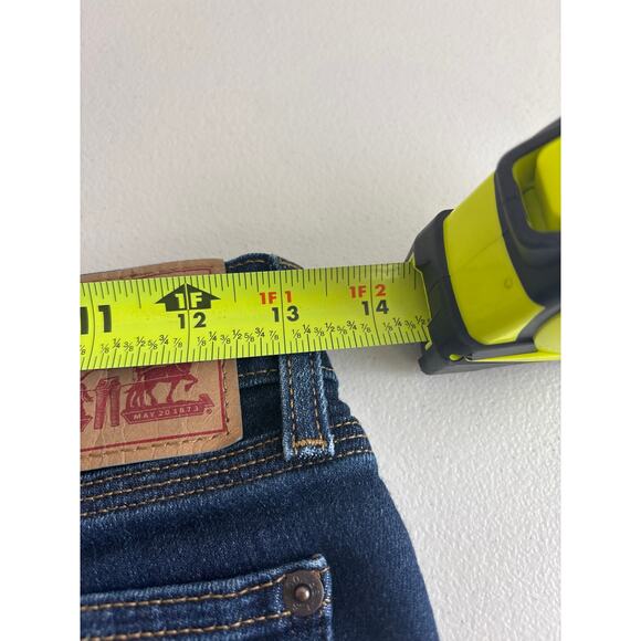 Levi’s 715 Bootcut Red Tag Dark Blue Wash Size 27 - Picture 11 of 12